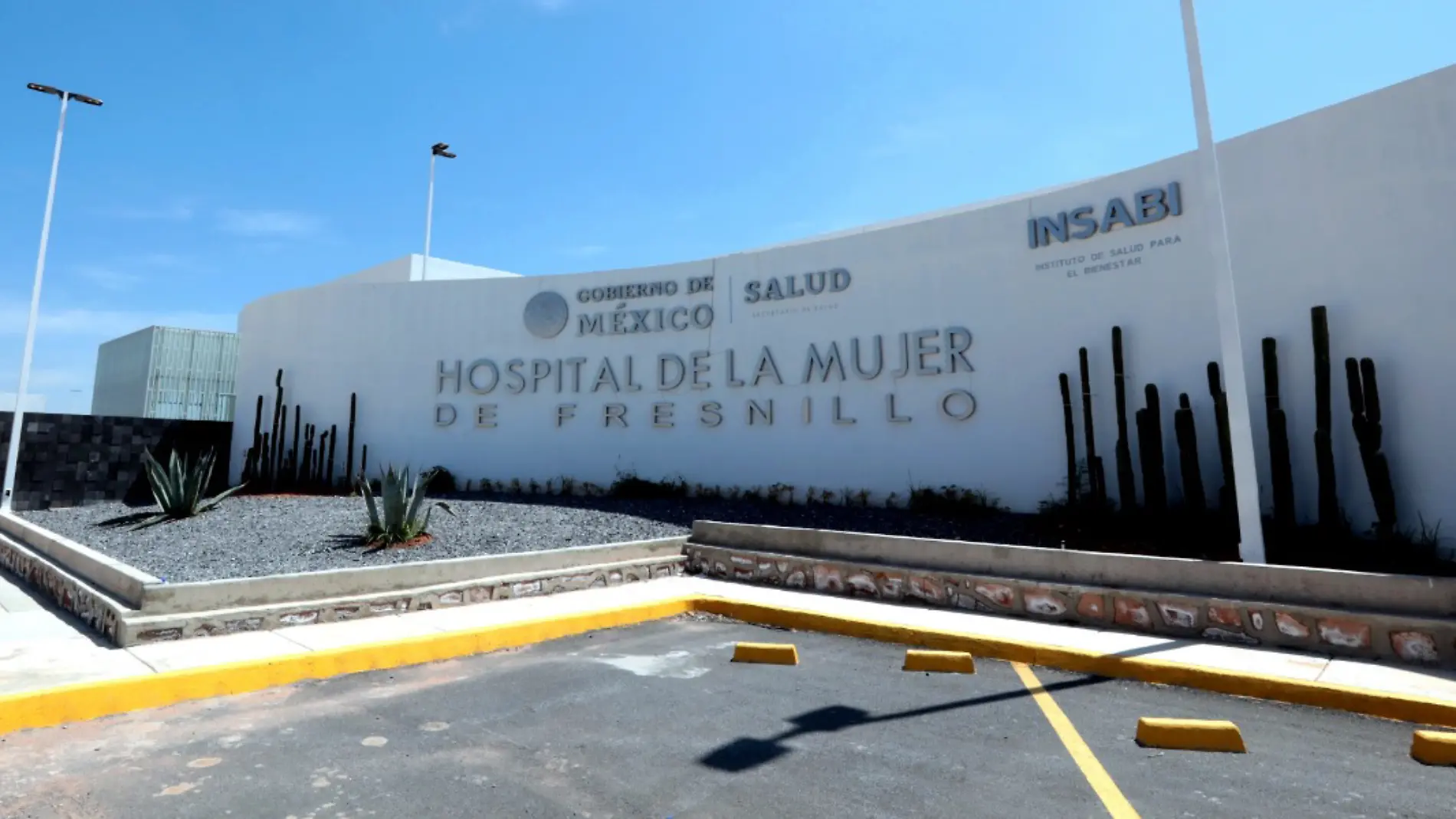 Instalaciones del Hospital de la Mujer de Fresnillo